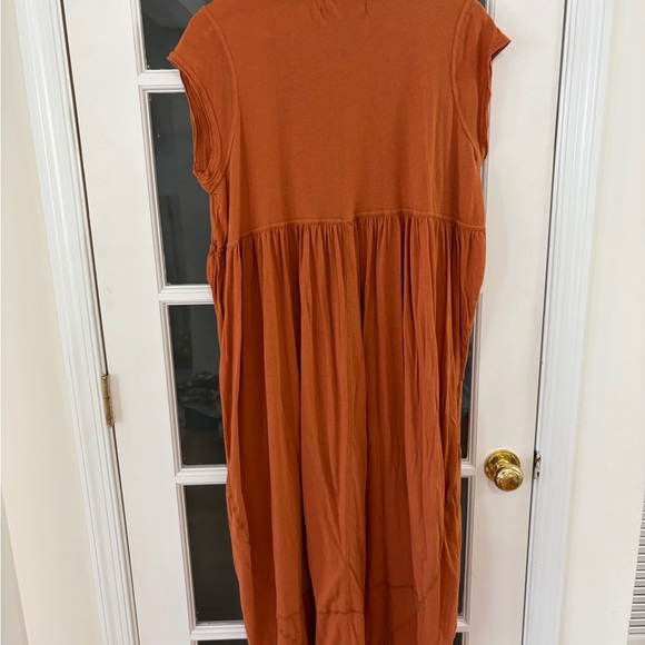 Free People Beach All My Beaches Midi Dress - Size M - Picture 4 of 9